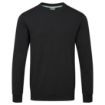 Picture of Portwest Black Organic Cotton Recyclable Sweatshirt Size S