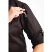 Picture of Chef Works Unisex Hartford Lightweight Chef Jacket Black M