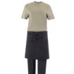 Picture of Southside Cotton Canvas Bistro Apron Black