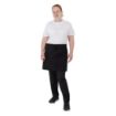 Picture of Southside Cotton Canvas Bistro Apron Black