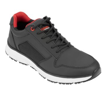 Picture of Slipbuster Microfibre Trainer Super Comfort Sole Black 42
