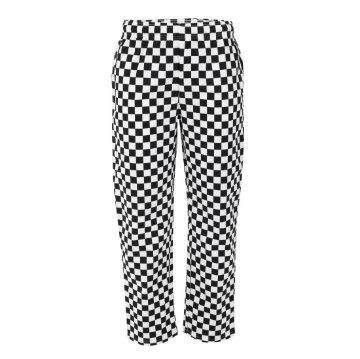 Picture of Whites Unisex Vegas Trousers Big Black & White Check Size S