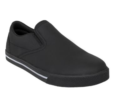 Picture of Slipbuster Microfibre Slip-on Shoe Matte Black 45