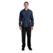 Picture of Chef Works Urban Detroit Long Sleeve Denim Shirt Blue XL