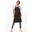 Picture of Chef Works Urban Memphis Bib Apron Black