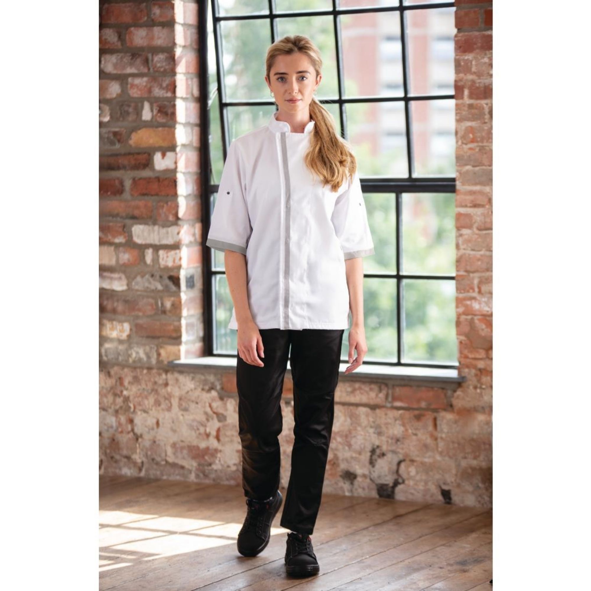 Picture of Southside Unisex Chef Jacket White XS
