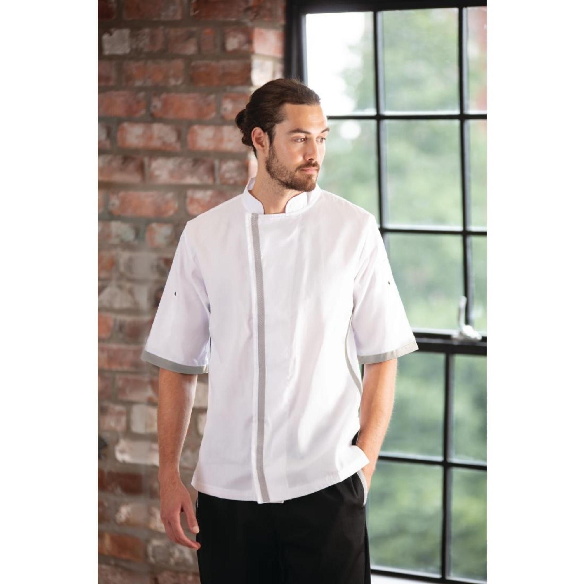 Picture of Southside Unisex Chef Jacket White XL