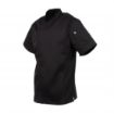 Picture of Chef Works Springfield Zipper Mens Chef Jacket Black S