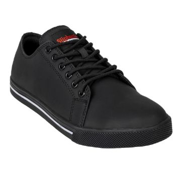 Picture of Slipbuster Microfibre Safety Trainers Matte Black 45