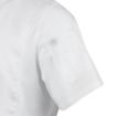 Picture of Chef Works Springfield Zipper Mens Chef Jacket White S