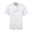 Picture of Chef Works Springfield Zipper Mens Chef Jacket White S