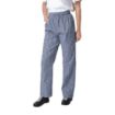 Picture of Whites Unisex Vegas Chefs Trousers Blue & White Check 2XL