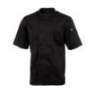 Picture of Chefs Works Montreal Cool Vent Unisex Chef Jacket Black 3XL