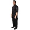 Picture of Chefs Works Montreal Cool Vent Unisex Chef Jacket Black 3XL