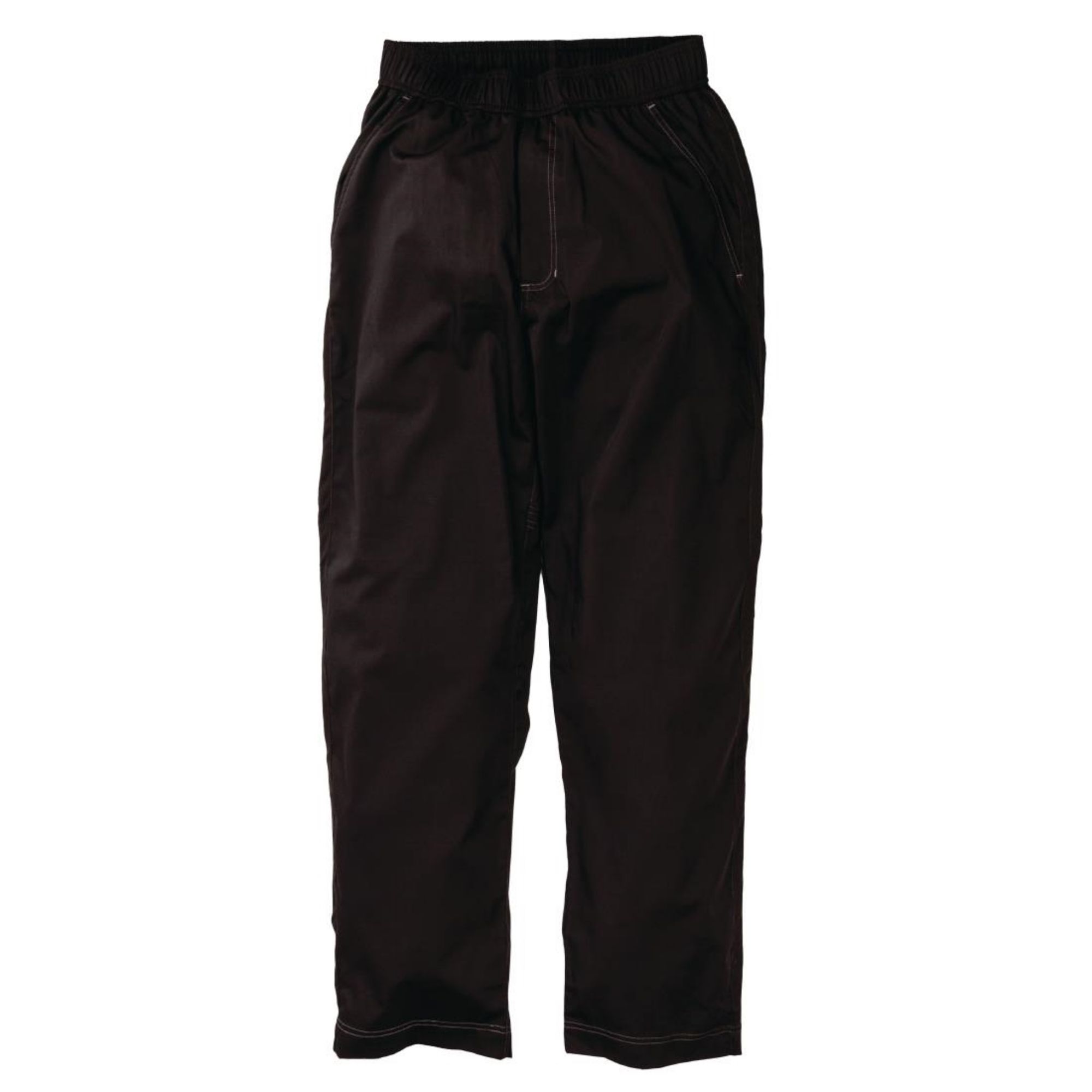 Picture of Chef Works Unisex Cool Vent Baggy Chefs Trousers Black L