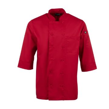 Picture of Chef Works Unisex Jacket Red M