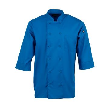 Picture of Chef Works Unisex Chef Jacket Blue XS