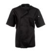 Picture of Chefs Works Montreal Cool Vent Unisex Chef Jacket Black XS