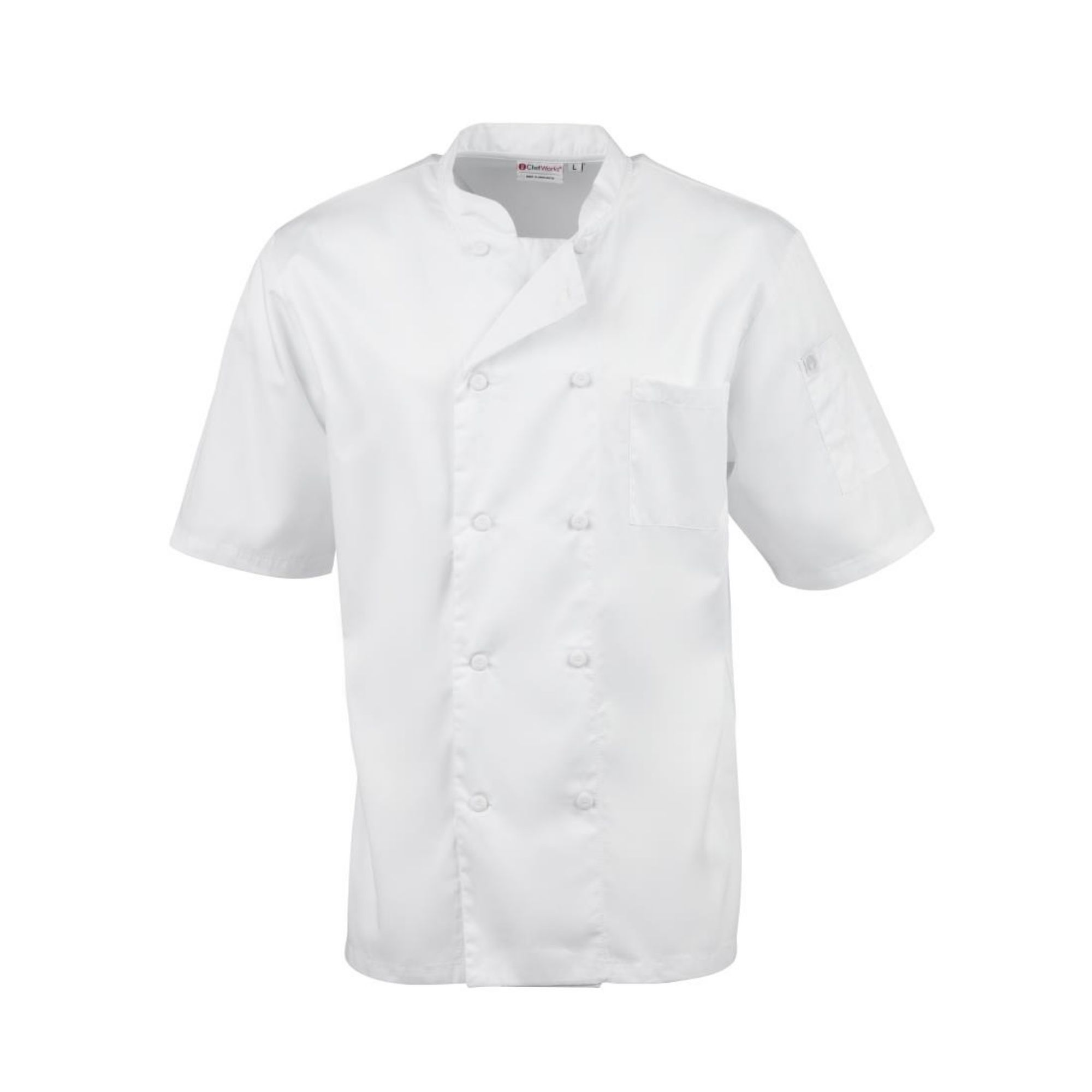 Picture of Chefs Works Montreal Cool Vent Unisex Chef Jacket White XS