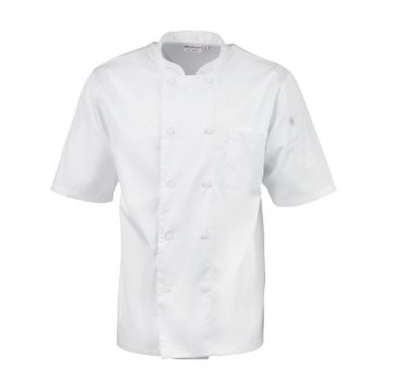 Picture of Chefs Works Montreal Cool Vent Unisex Chef Jacket White 2XL