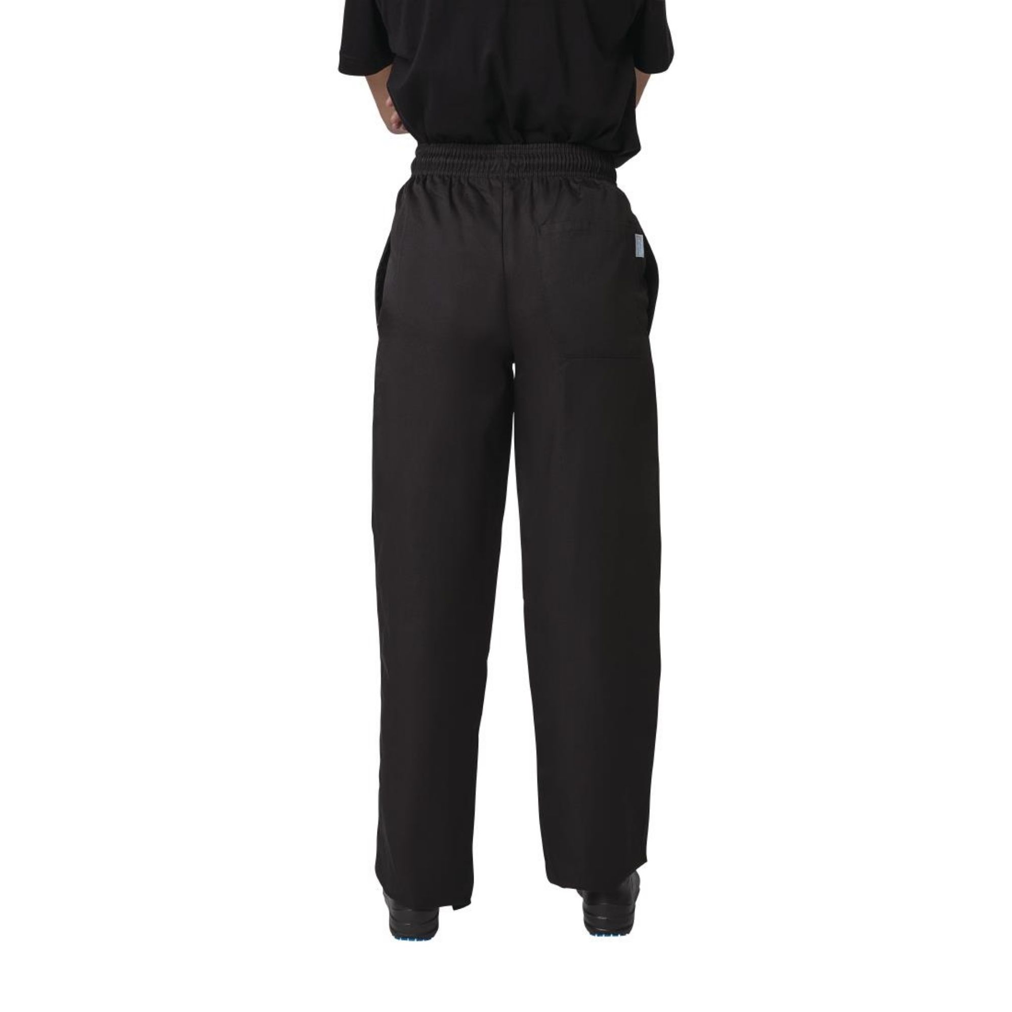 Picture of Whites Vegas Chef Trousers Polycotton Black 4XL