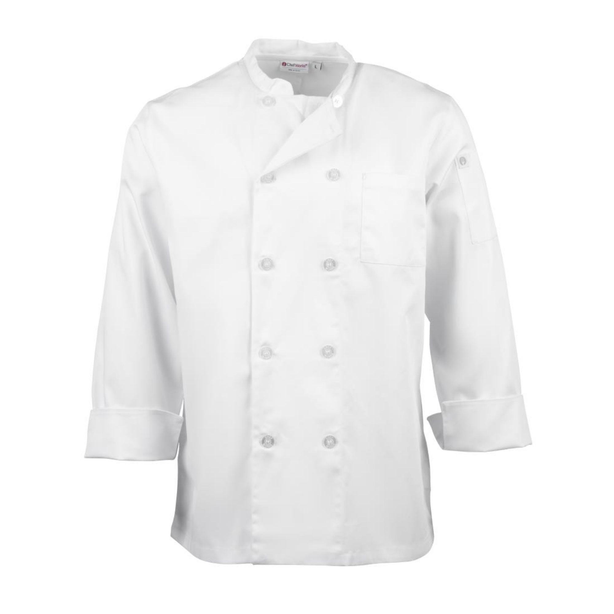 Picture of Chef Works Unisex Le Mans Chef Jacket White M