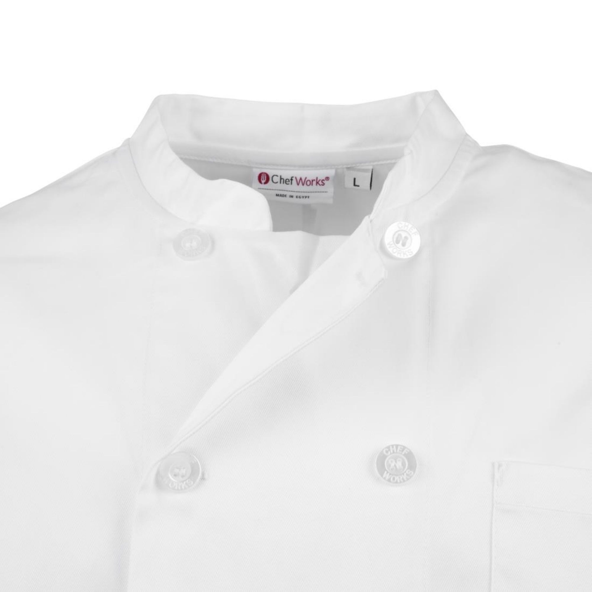 Picture of Chef Works Unisex Le Mans Chef Jacket White S