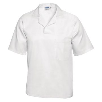 Picture of Unisex Bakers Shirt White L