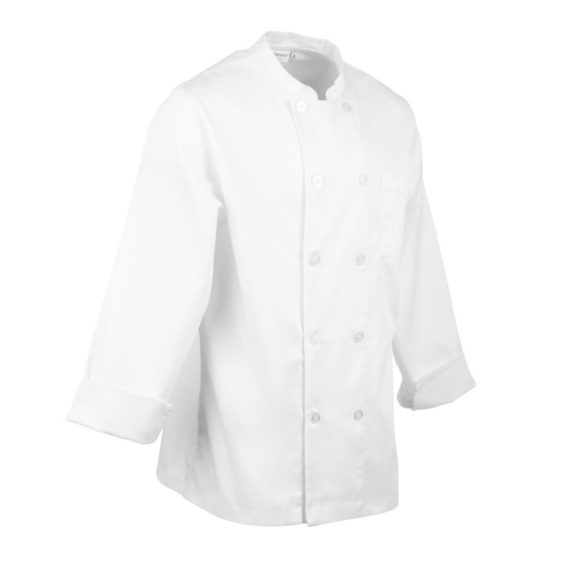 Picture of Chef Works Unisex Le Mans Chef Jacket White XS