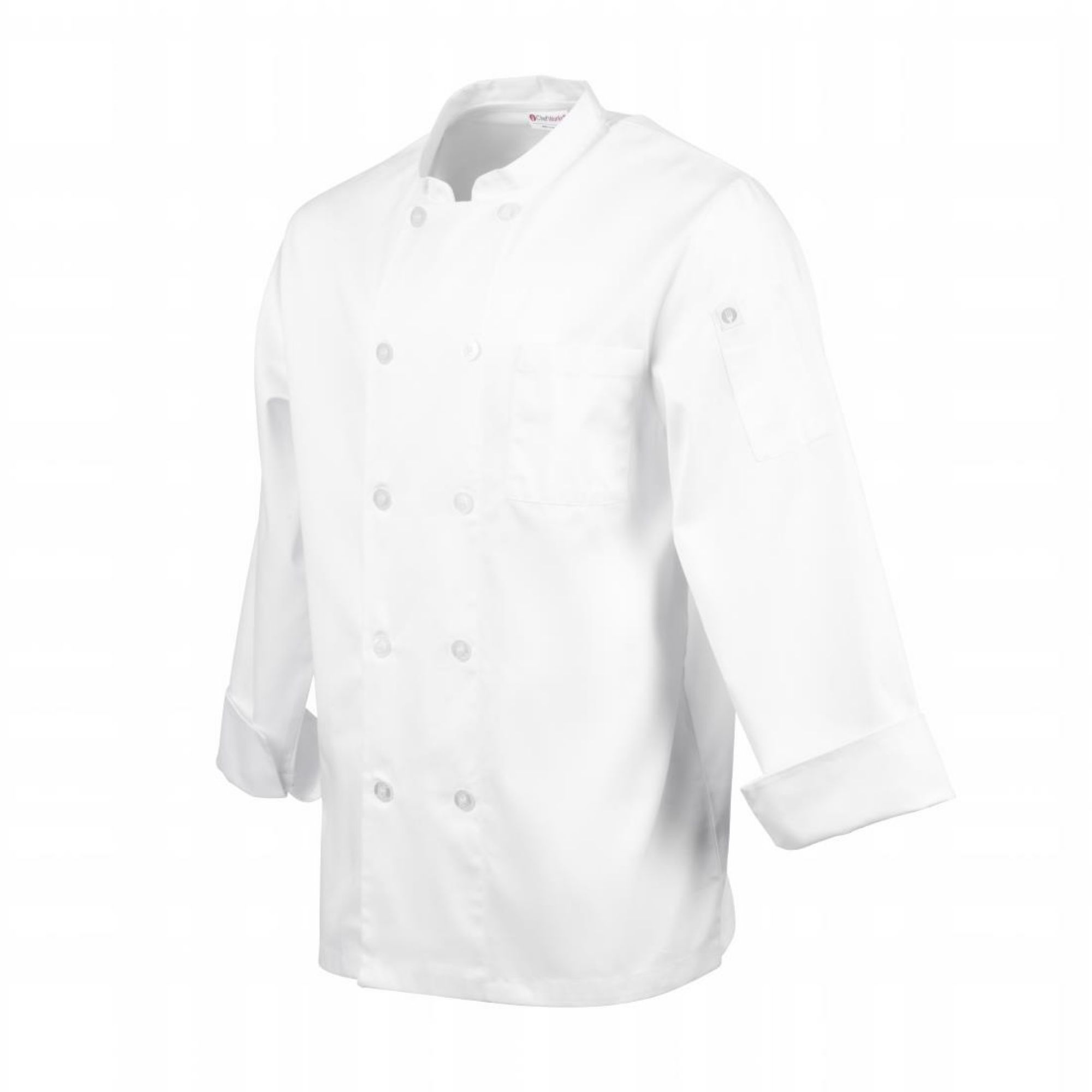 Picture of Chef Works Unisex Le Mans Chef Jacket White XS