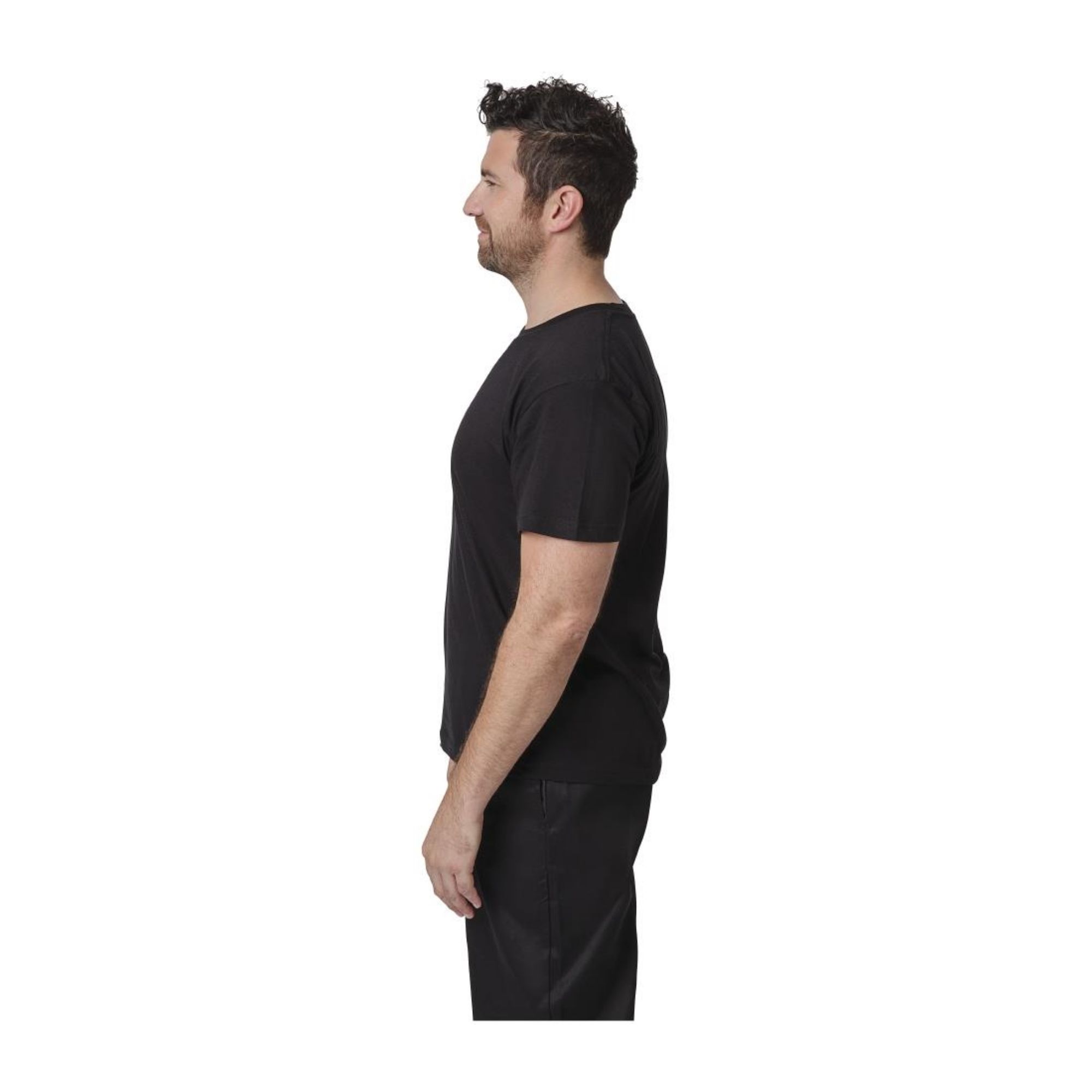 Picture of Unisex Chef T-Shirt Black 2XL