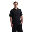 Picture of Portwest Unisex Polo Shirt Black 2XL