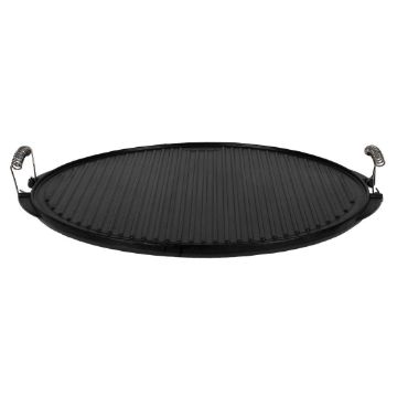 Picture of Garcima SL Enamelled Cast Iron Round Griddle Pan 52cm
