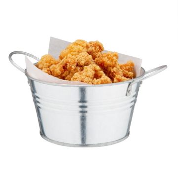 Picture of Olympia Mini Metal Food Bucket Shallow 150mm
