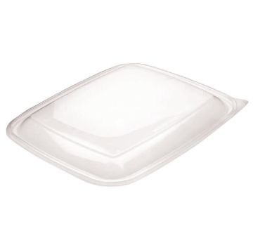 Picture of Fastpac Medium Rectangular Food Container Lids 900ml / 32oz (300 Pack)