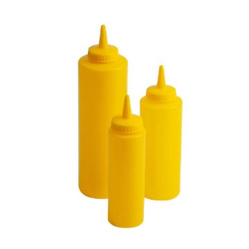 Picture of Beaumont Squeeze Sauce Bottle Yellow 8oz