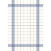 Picture of Dunisoft Towel Napkin Blue Check 38x54cm (250 Pack)