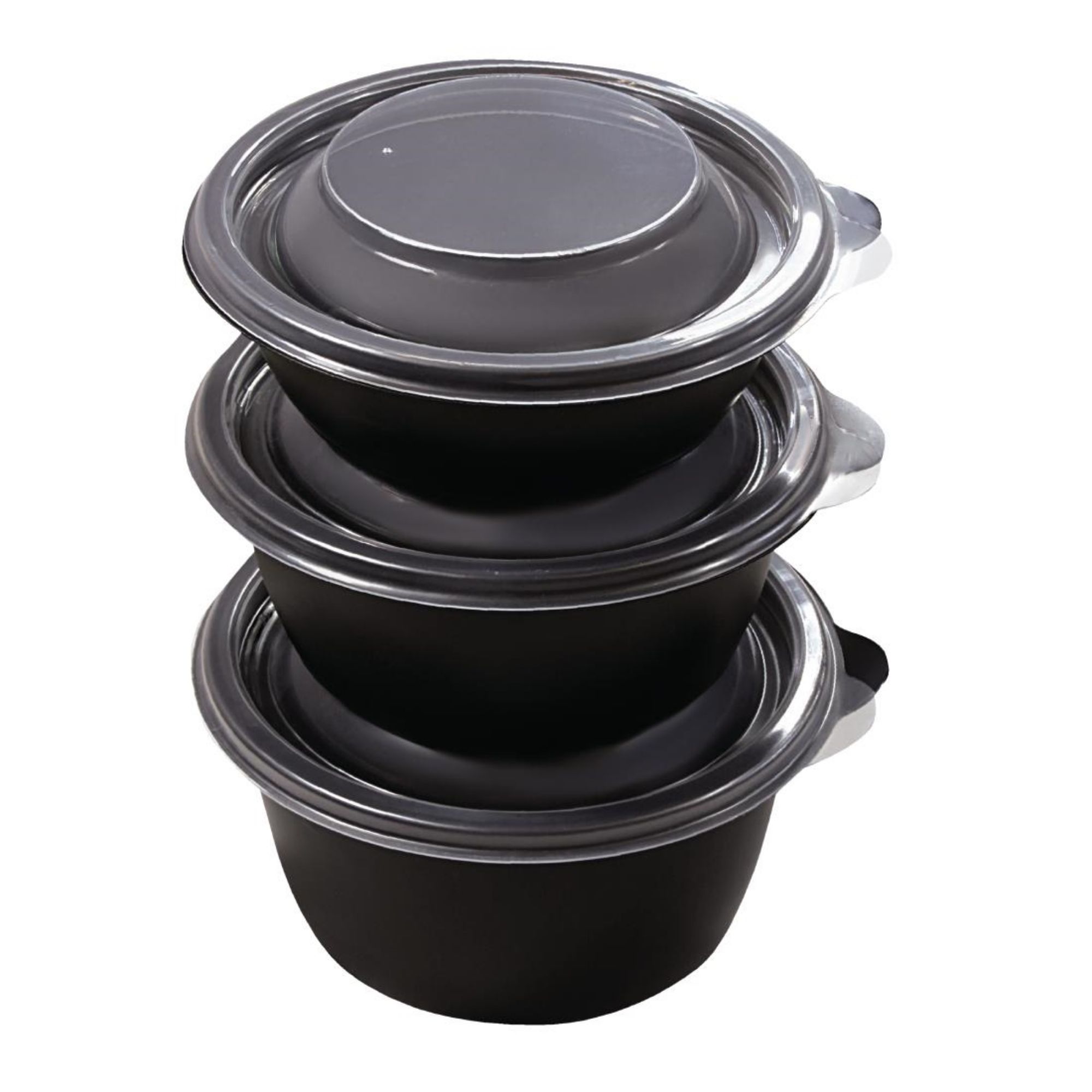 Picture of Fastpac Large Round Food Containers 1000ml / 35oz (300 Pack)