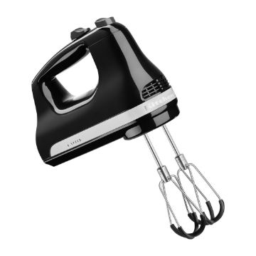 Picture of KitchenAid 6 Speed Hand Mixer with Flex Edge Beaters 5KHM6118BOB