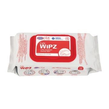 Picture of Urnex Café Wipz Coffee Equipment Cleaning Wipes (100 pack)
