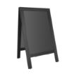 Picture of Olympia Pavement Board Black Wooden Frame 700x1200mm