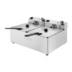 Picture of Buffalo Twin Tank Twin Basket 2x5Ltr Countertop Fryer 2x2.8kW