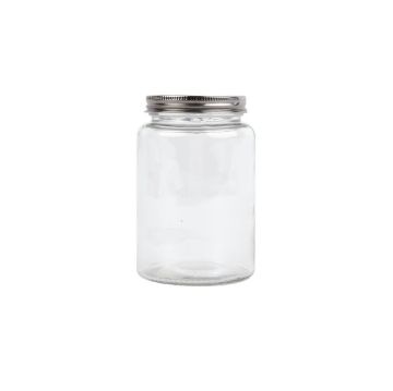 Picture of Vogue Glass Screw Top Preserving Jar 550ml (6 Pack)