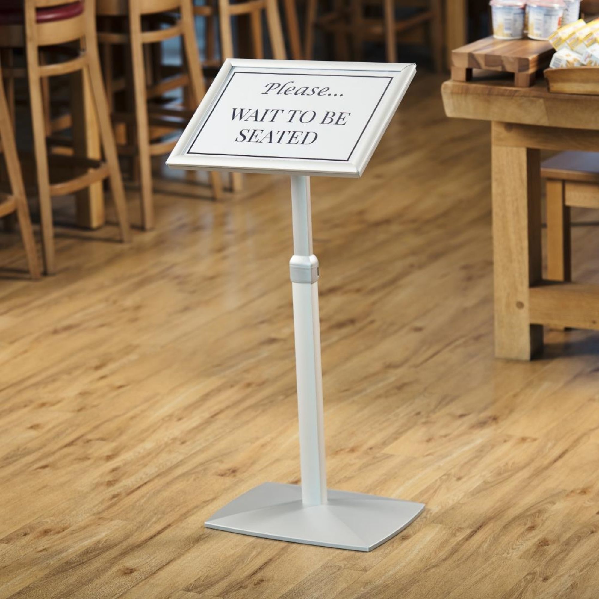 Picture of Freestanding Aluminium Menu Display Stand A4