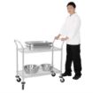 Picture of Vogue Chrome 2 Tier Wire Trolley - CC430
