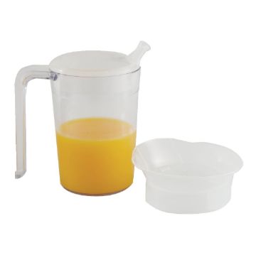 Picture of Clear Mug with Handle & 2 lids