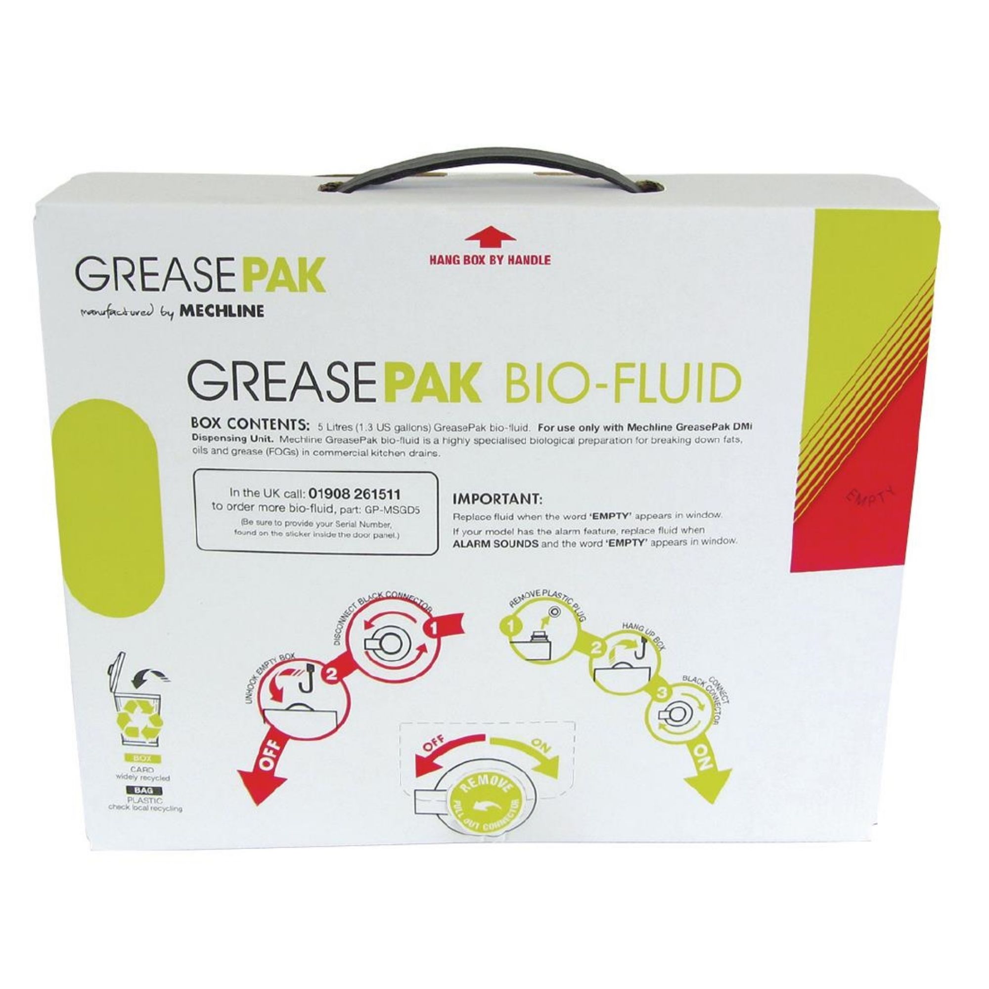 Picture of GreasePak MSGD5 Dosing Fluid 5Ltr (Pack of 3)
