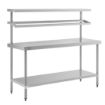 Picture of Vogue Stainless Steel Prep Station with Gantry Large 1800x600mm