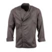 Picture of Chef Works Hartford Lightweight L/S Zipper Coat Graphite Size S
