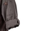 Picture of Chef Works Hartford Lightweight L/S Zipper Coat Graphite Size XS